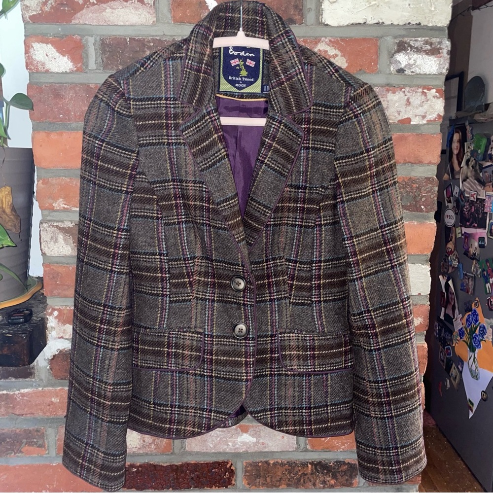 BODEN BRITISH TWEED by MOON BLAZER SMALL